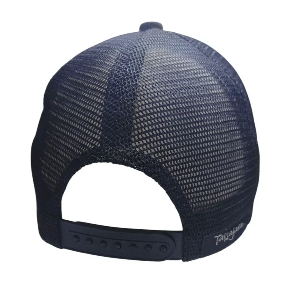 Tassajara Zen Mountain Center Trucker Hat White Black Snapback Japan Kanji Cap